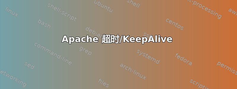 Apache 超时/KeepAlive