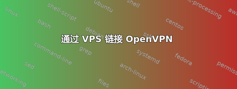 通过 VPS 链接 OpenVPN