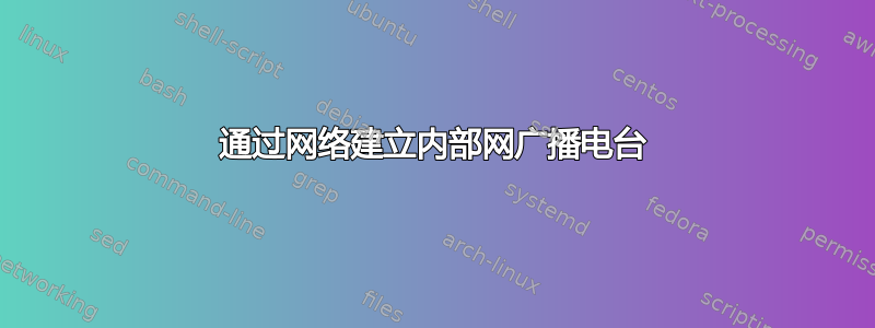 通过网络建立内部网广播电台