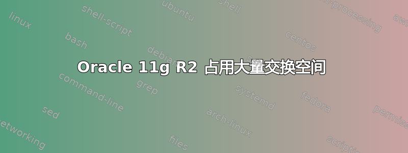 Oracle 11g R2 占用大量交换空间