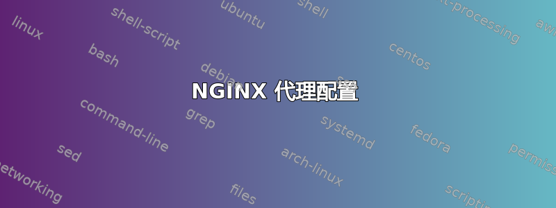 NGINX 代理配置