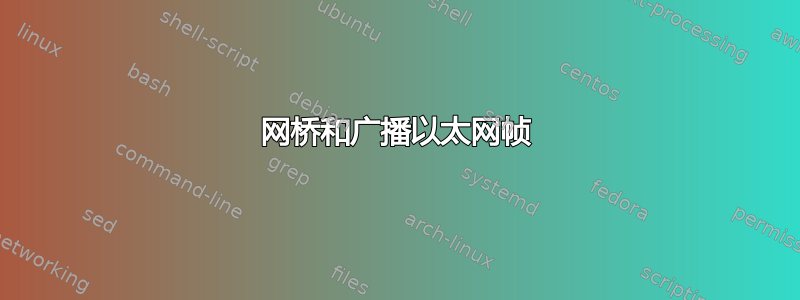 网桥和广播以太网帧