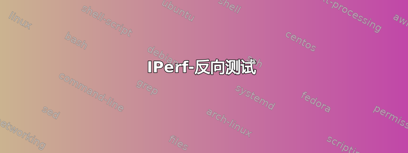 IPerf-反向测试