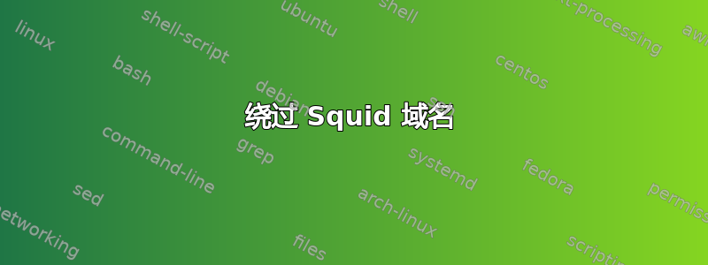 绕过 Squid 域名