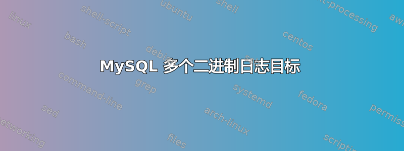 MySQL 多个二进制日志目标