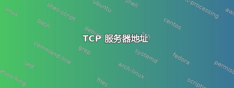 TCP 服务器地址