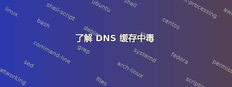 了解 DNS 缓存中毒