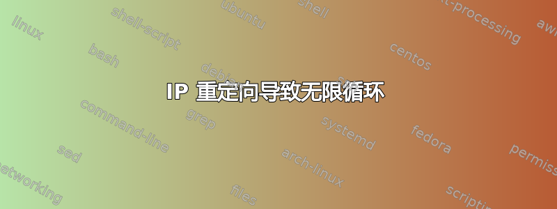 IP 重定向导致无限循环