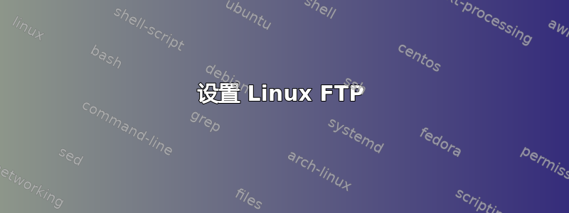 设置 Linux FTP