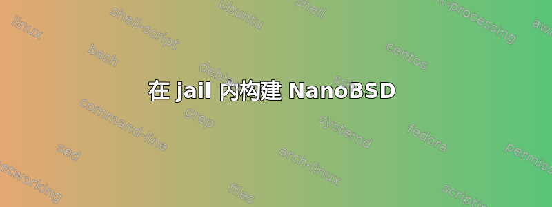 在 jail 内构建 NanoBSD