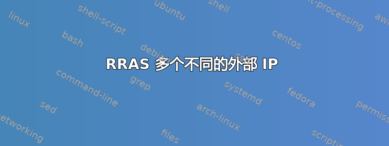 RRAS 多个不同的外部 IP