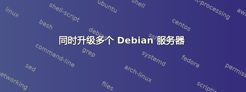 同时升级多个 Debian 服务器