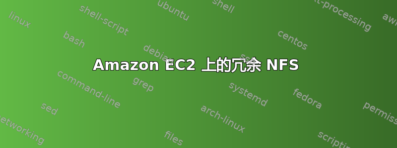 Amazon EC2 上的冗余 NFS