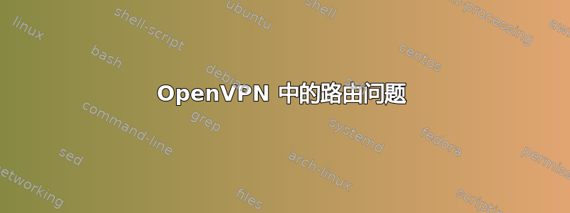 OpenVPN 中的路由问题