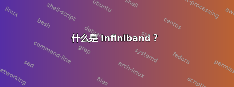 什么是 Infiniband？