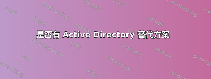 是否有 Active Directory 替代方案 