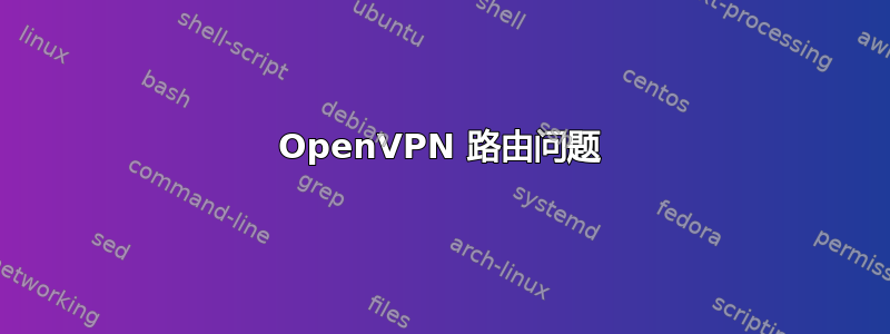 OpenVPN 路由问题