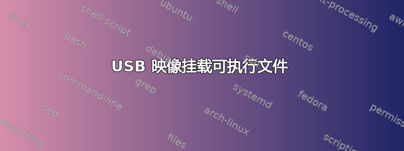 USB 映像挂载可执行文件