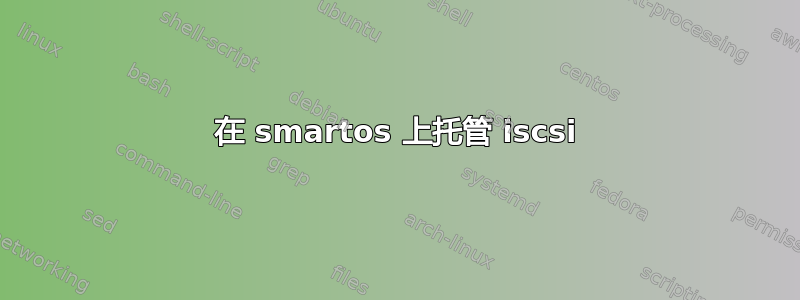 在 smartos 上托管 iscsi