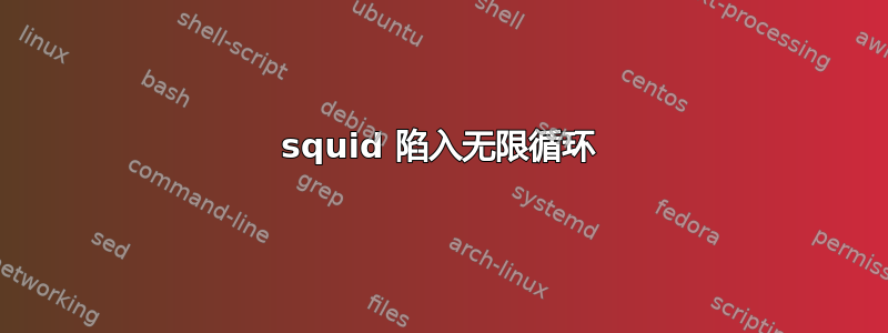 squid 陷入无限循环