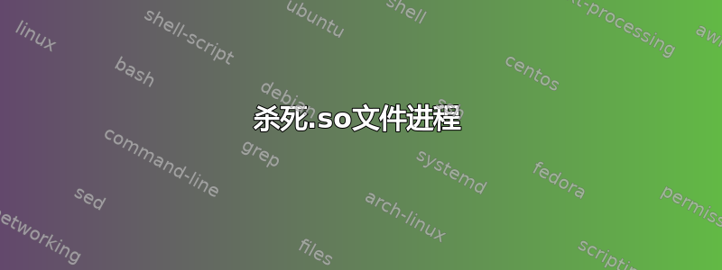 杀死.so文件进程