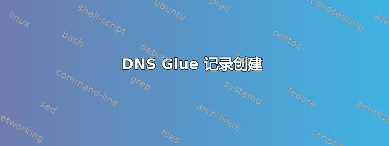 DNS Glue 记录创建