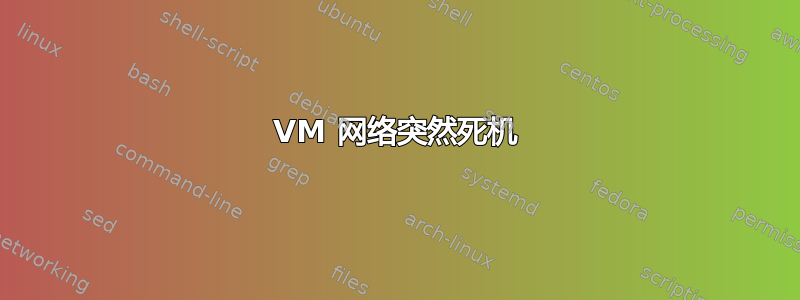 VM 网络突然死机