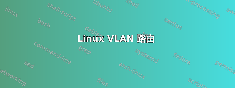 Linux VLAN 路由