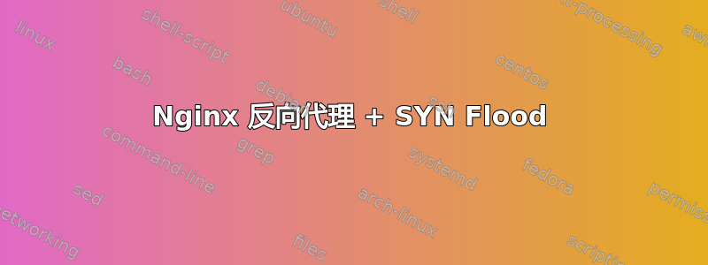 Nginx 反向代理 + SYN Flood