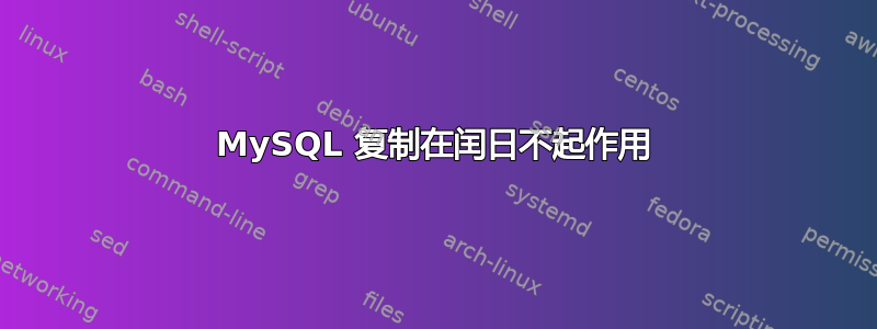 MySQL 复制在闰日不起作用