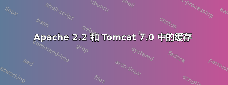 Apache 2.2 和 Tomcat 7.0 中的缓存