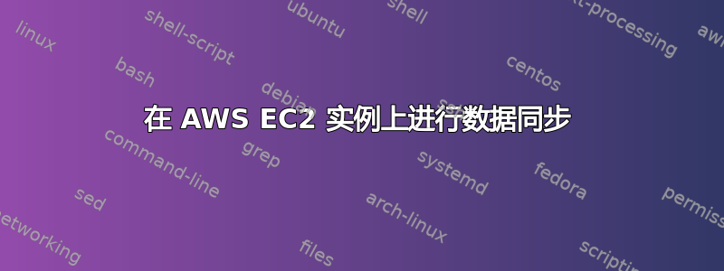 在 AWS EC2 实例上进行数据同步