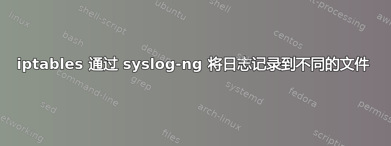 iptables 通过 syslog-ng 将日志记录到不同的文件