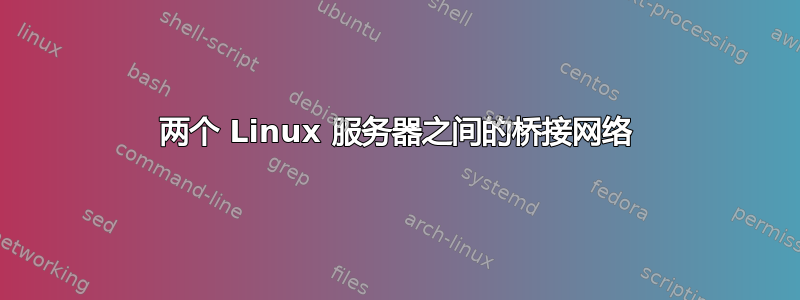 两个 Linux 服务器之间的桥接网络