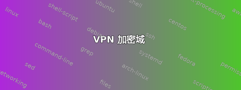 VPN 加密域