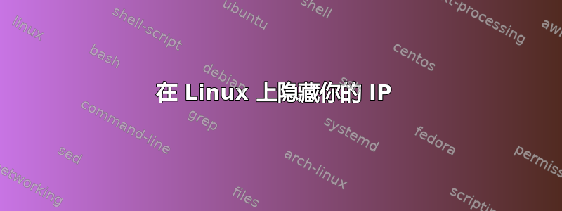 在 Linux 上隐藏你的 IP 