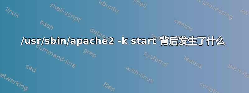 /usr/sbin/apache2 -k start 背后发生了什么