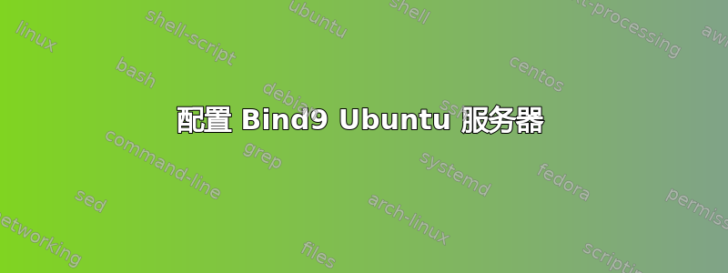 配置 Bind9 Ubuntu 服务器