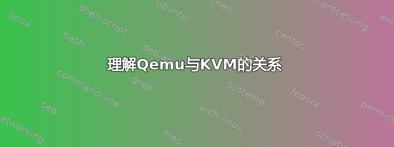 理解Qemu与KVM的关系