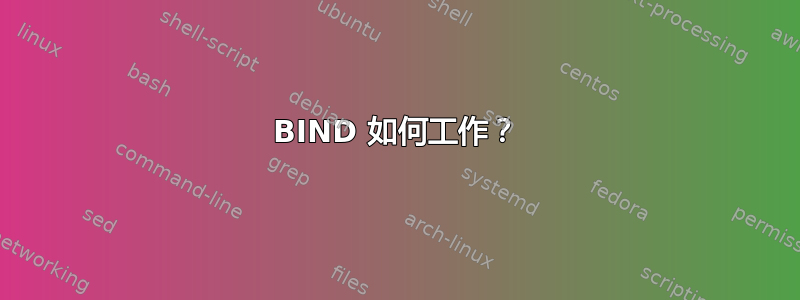 BIND 如何工作？