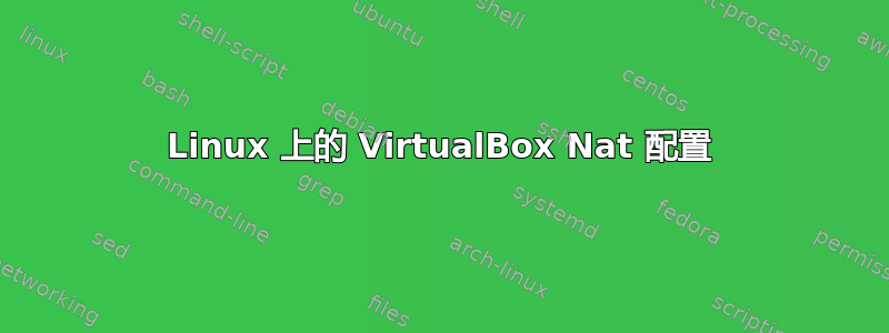 Linux 上的 VirtualBox Nat 配置