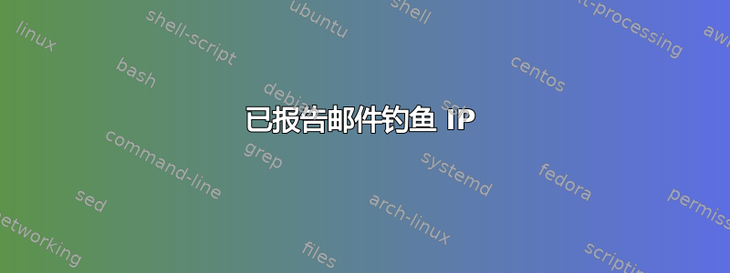 已报告邮件钓鱼 IP