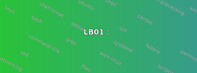 LB01：