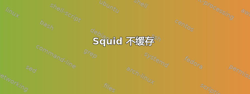 Squid 不缓存