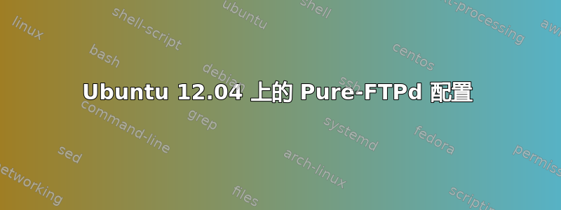 Ubuntu 12.04 上的 Pure-FTPd 配置