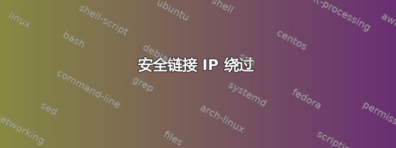 安全链接 IP 绕过