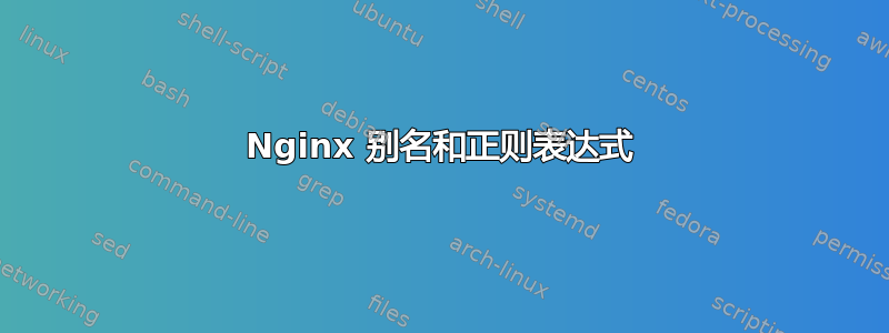 Nginx 别名和正则表达式