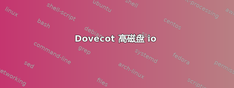 Dovecot 高磁盘 io