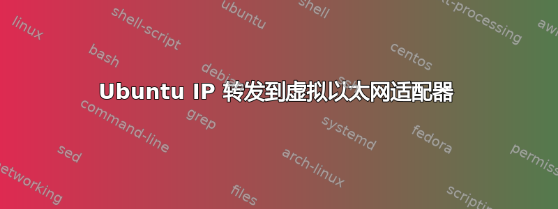 Ubuntu IP 转发到虚拟以太网适配器