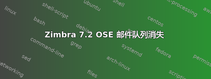 Zimbra 7.2 OSE 邮件队列消失